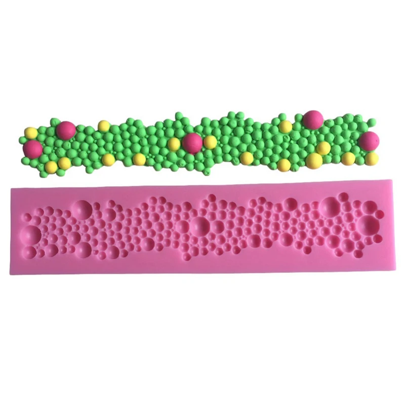 3D форма для торта силиконовая шоколада жемчуга цветов искусственный кружевной