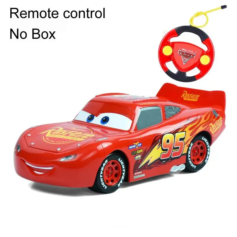 red remote no box Disney Pixar машина 22 см Jackson Storm автомобиль с дистанционным управлением для детей Молния Маккуин игрушечный автомобиль оттягивающийся автомобиль Круз Рамирез игрушечный транспорт - Цвет: red remote no box