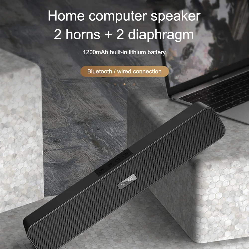 

Home Theater Sound System Bluetooth Speaker Computer Speakers For TV Soundbar Box Subwoofer Radio Music Center Boom Box Column
