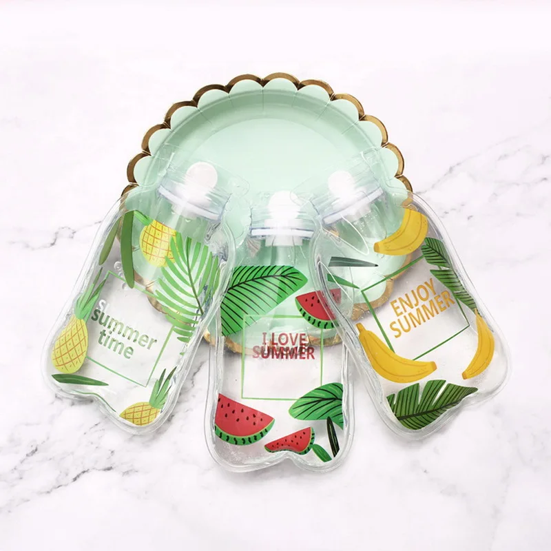 Зима взрывозащищенный милый прозрачный мини карман грелка для рук ПВХ студентов