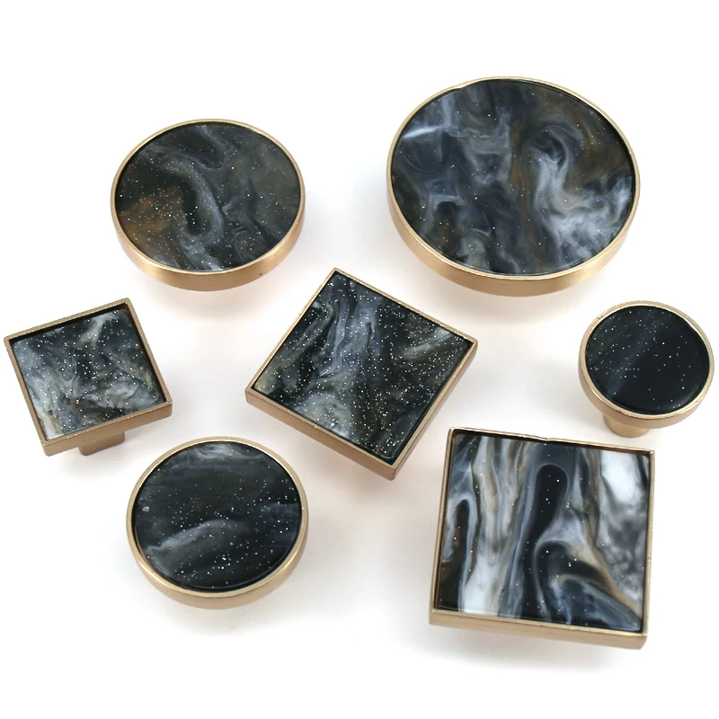 1 х ручки для шкафа из мрамора и цинкового сплава новая ручка выдвижного ящика