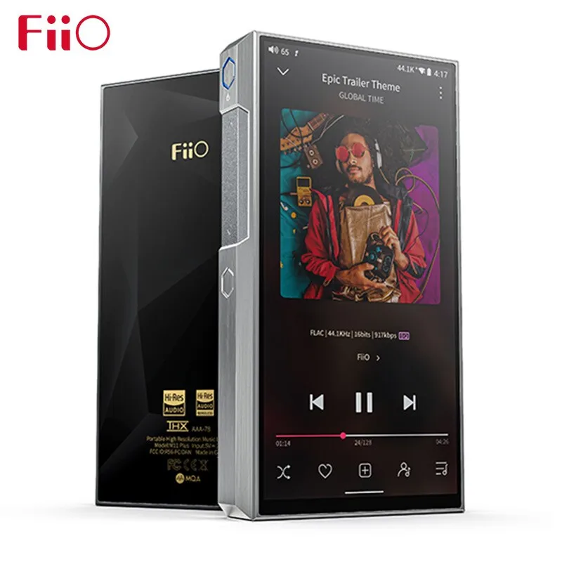 FiiO M11 Plus LTD 5.5inch 64G Android 10, Snapdragon 660 Hi-Res MP3 Bluetooth 5.0 Music Player with Dual AK4497