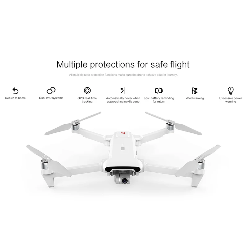 FIMI X8 SE дрона с дистанционным управлением 4K HD Камера 5 км с видом от первого лица 3-осевому гидростабилизатору gps Квадрокоптер 33 минут полета RTF