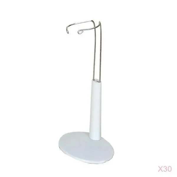 

Prettyia 14-20cm Small C-type Adjustable Fashion Doll Bear Stand Holder