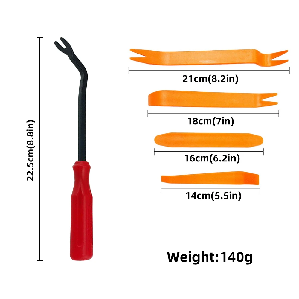 

4pcs Auto Fastener Removal Tool Car Door Panel Remover Tool Car Auto Removal Trim Clip Fastener Disassemble For Vehicle Window