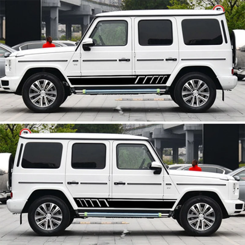 

2 шт., наклейки на дверь автомобиля Mercedes Benz G Class G63 AMG G65 G500 W463 G550 G350