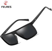 felres men women polarized sport square sunglasses uv400 outdoor eyewear driving cycling fishing glasses new design f369
