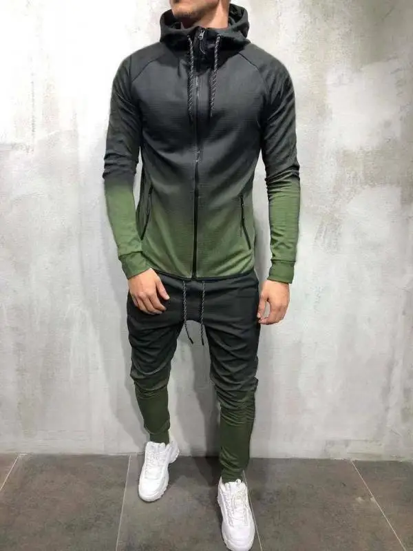 

2021 Leisure Sports Suit Changing Into European and American Suit
