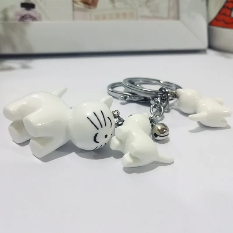 Классический брелок бульдог во французском стиле автомобильный ювелирное