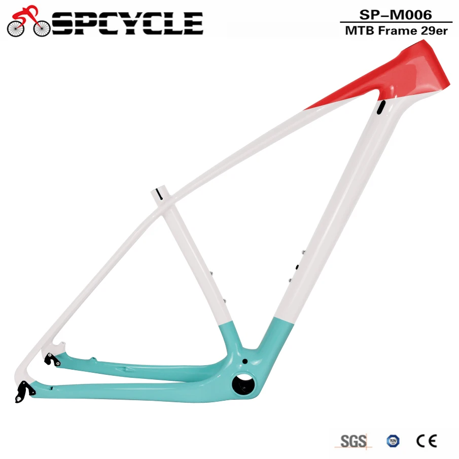 Spcycle T1000 углеродный руль MTB Рама 27.5er 29er сверхлегкий горный велосипед карбоновая