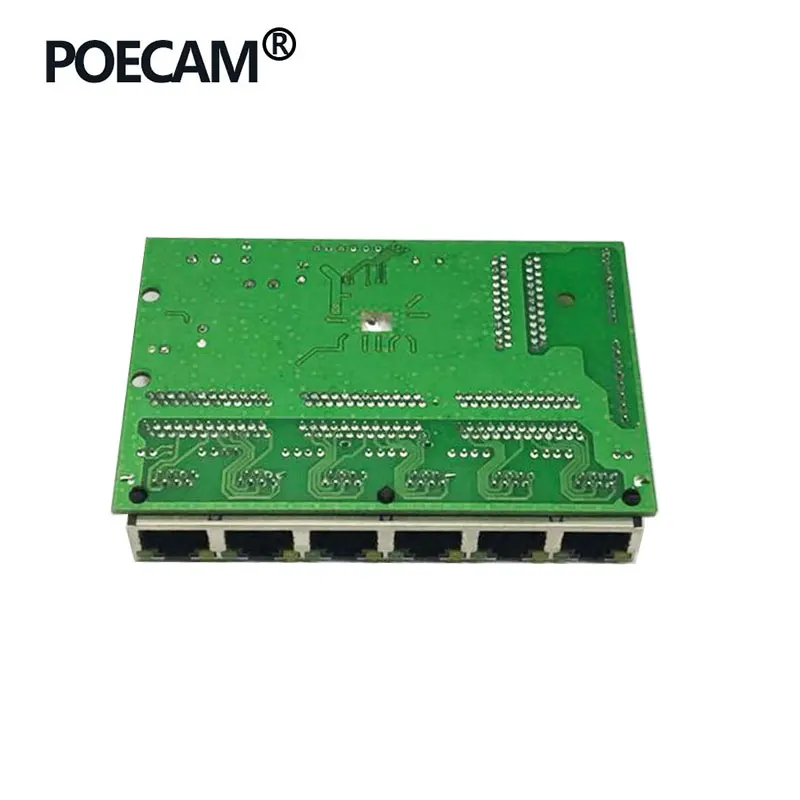 8 портовый гигабитный коммутационный модуль Unmanage 6 s 10/100 Мбит/с Rj45 2 шт. контактный