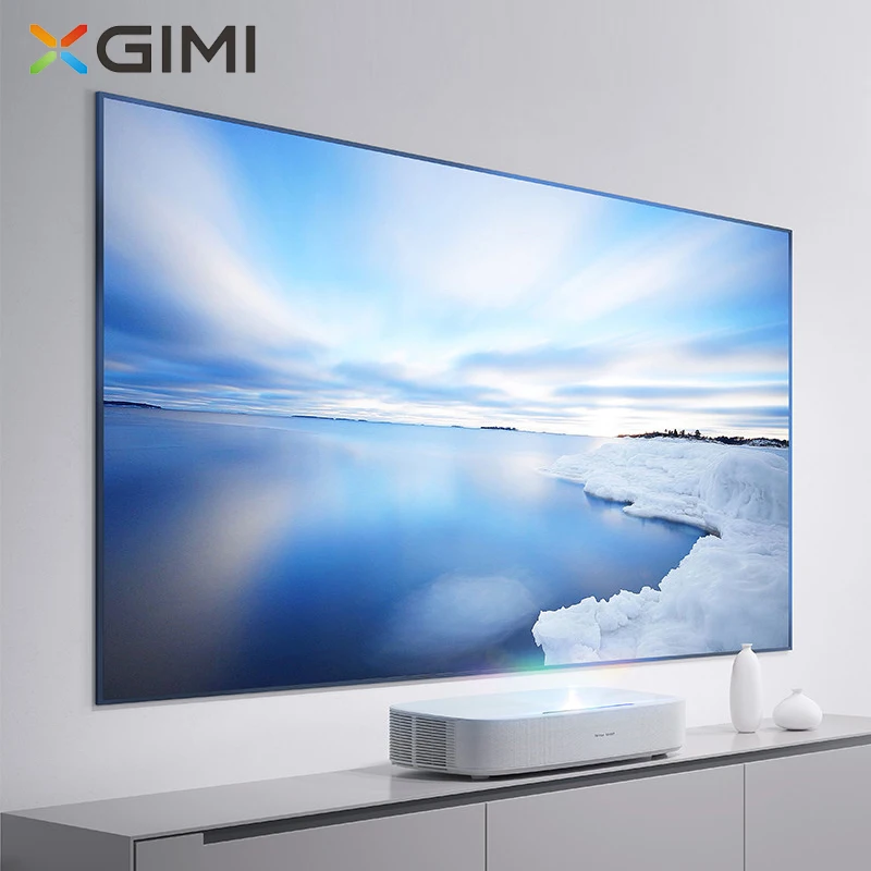 Лазерный проектор XGIMI luni 4K ультракороткофокусный UHD 3840 × 2160 3D кинотеатр умный HDR
