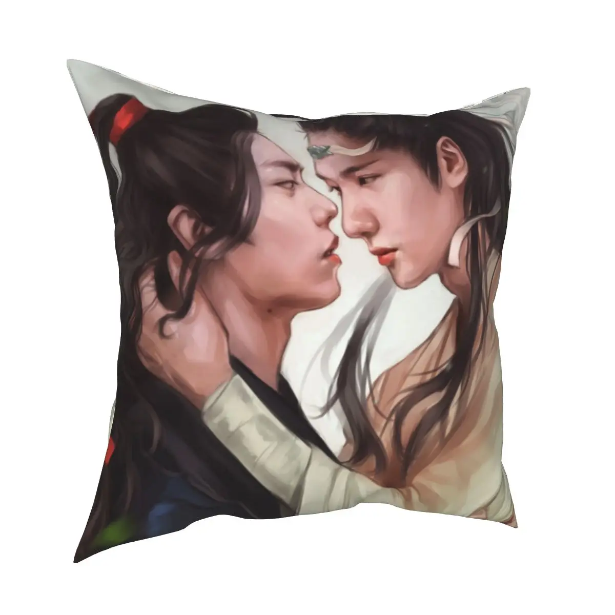 Наволочка для подушки с принтом Mo Dao Zu Shi WangXian, чехол для подушки из полиэстера, 40x40 см