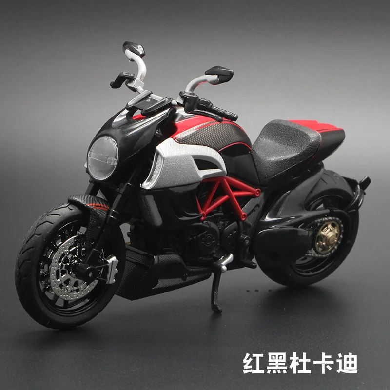 Модель локомотива Ducati Big Devil из сплава в масштабе 1:12 игрушка для мотоцикла