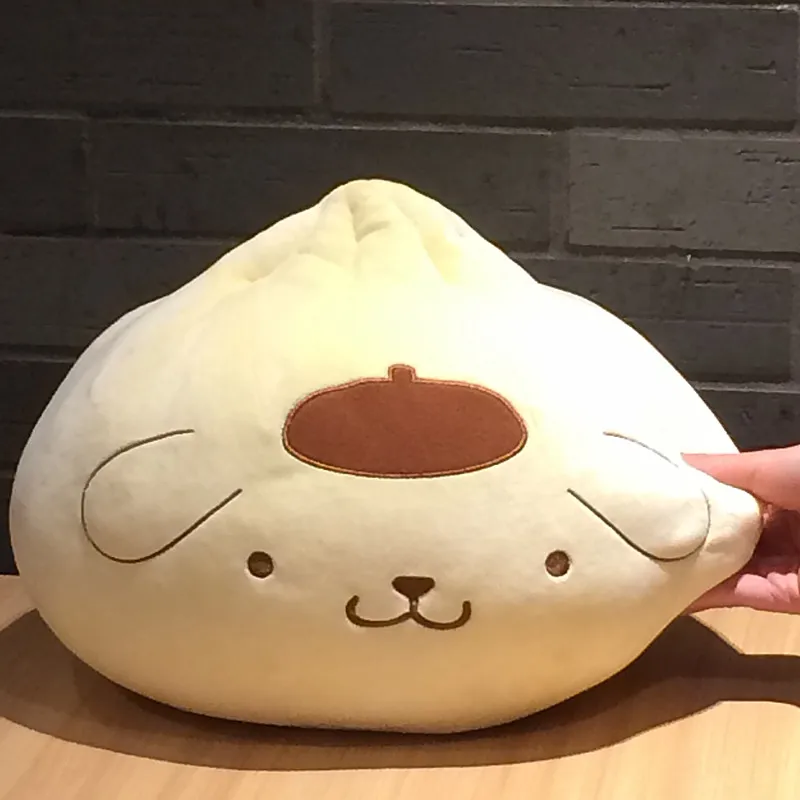 Новинка милая подушка в виде собаки PomPomPurin плюшевая игрушка 32 см с круглым лицом