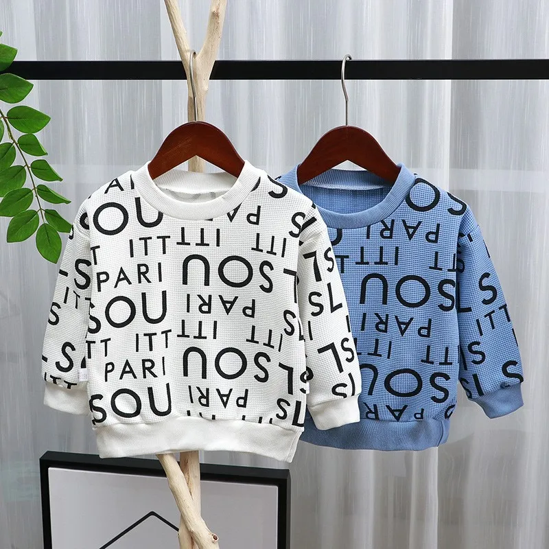 

Fashion Autumn Spring Baby Sweatshirt Children Long Sleeve Sweaters Infant Boy Casual Pullover Outfits Toddler Girl Cartoon Tops