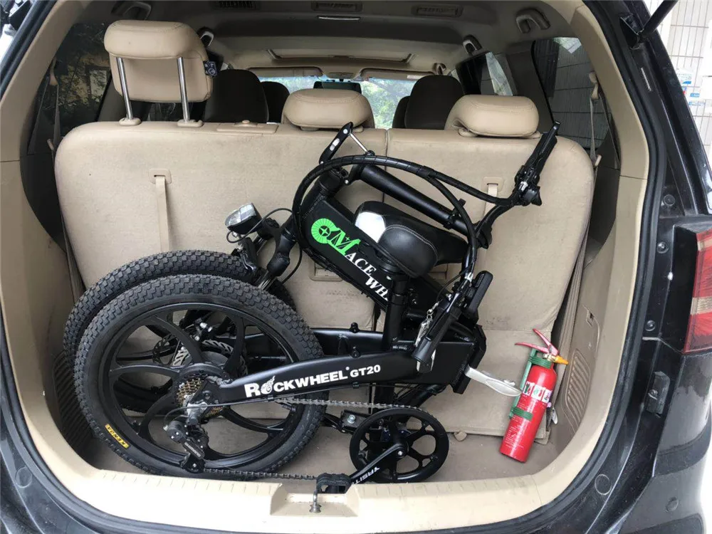Электрический велосипед 20 дюймов складной микролитражных Rockwheel GT20 cmacewheel