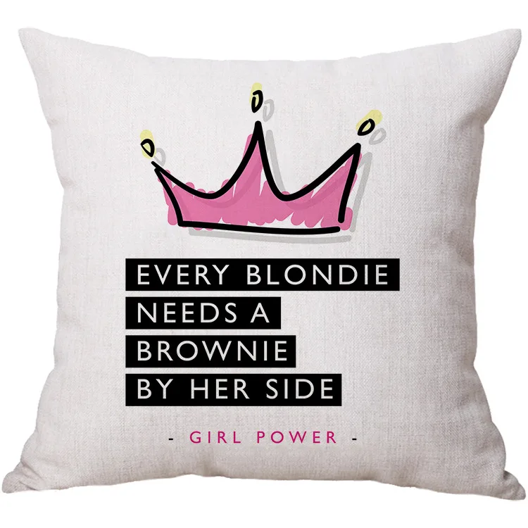 

Sweet Life Pillow Case Cushion Cover Cotton Linen Home Decor Pillowcase Decorative Pillows For Sofa Christmas Pillow Cases