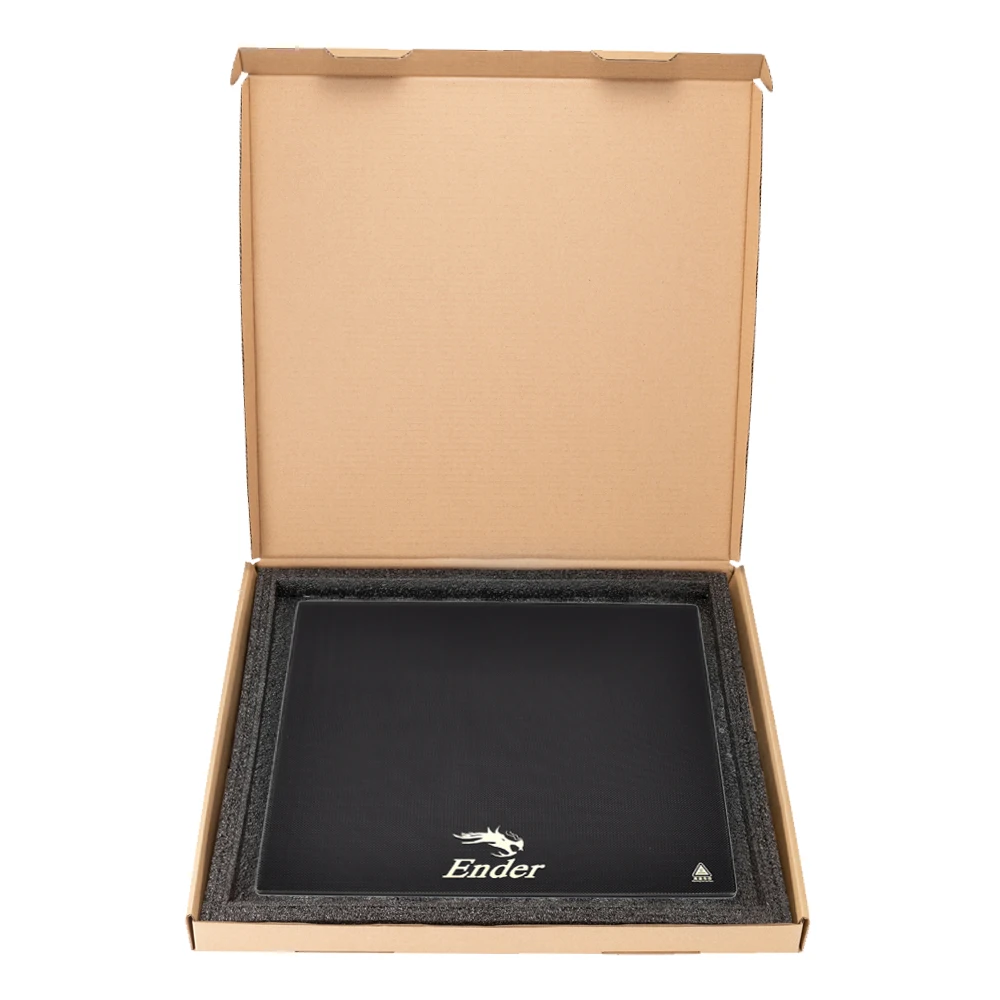 Платформа из закаленного стекла CREALITY 3D панель углеродного хрусталя и силикона