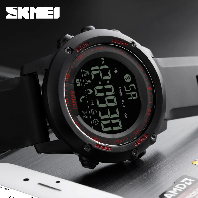 SKMEI Топ спортивные Смарт часы мужские Роскошные наручные водонепроницаемые
