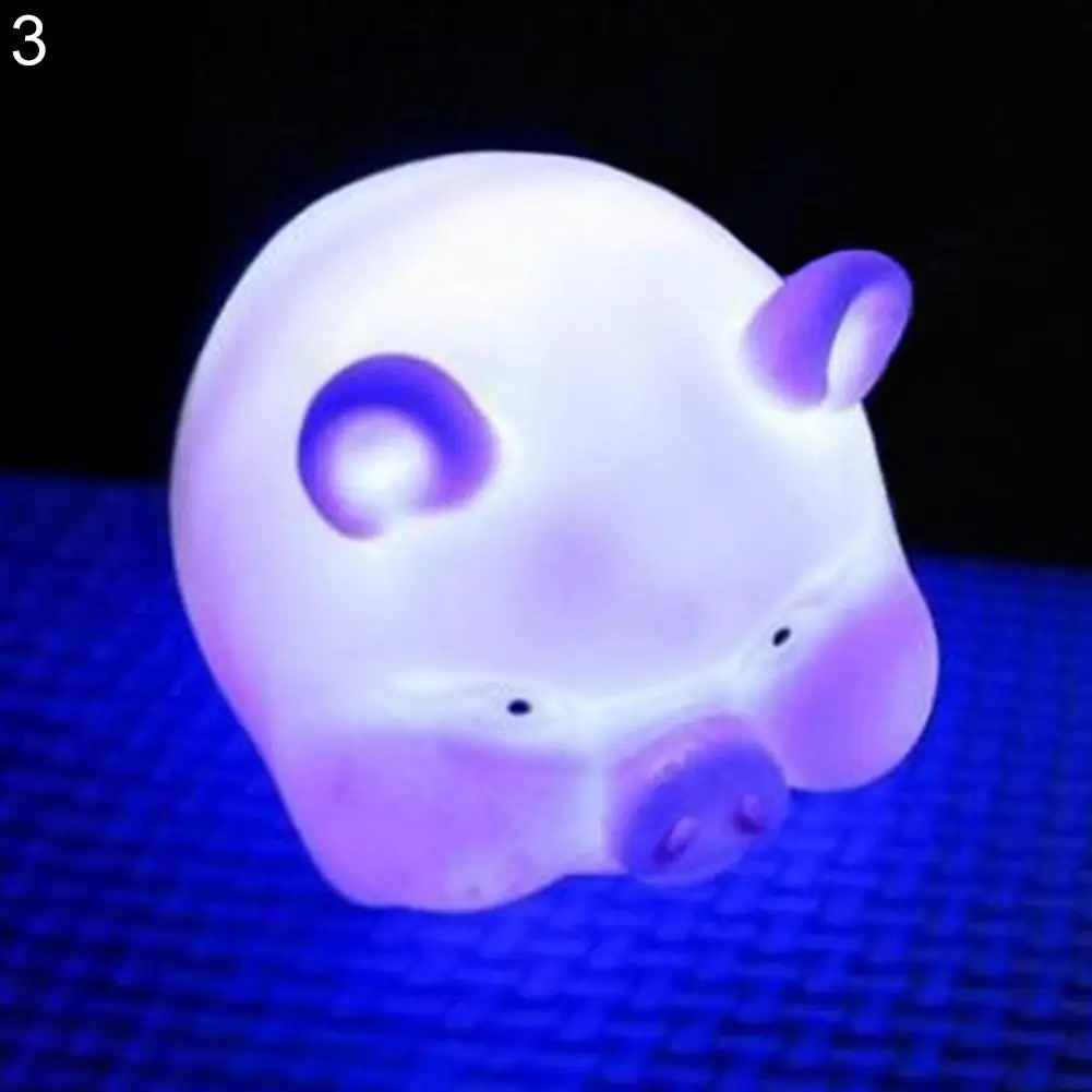 Милый китайский зодиак в форме животных светодиодный мигающий меняющий цвет