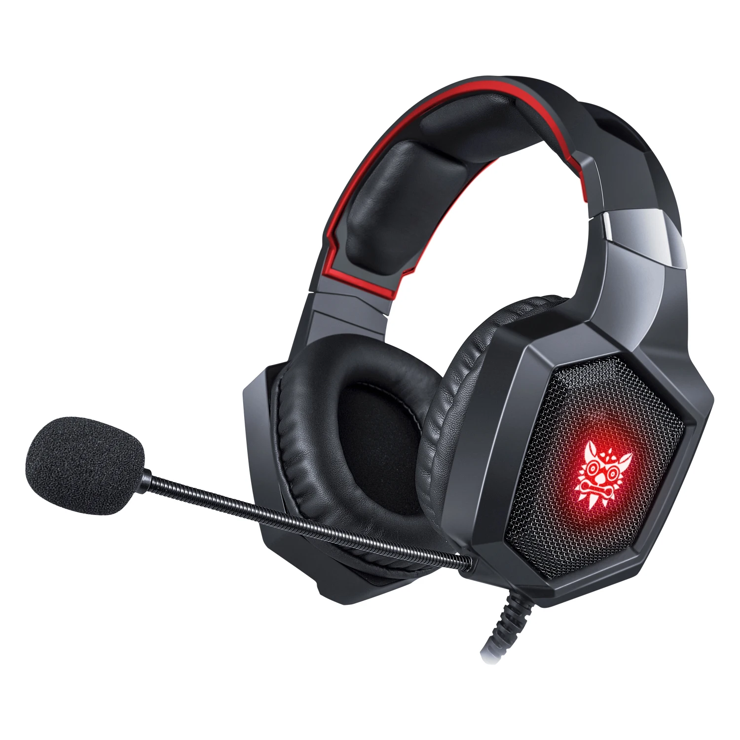 

Game headphones For XBOX wired gaming headset K8 anti-noise computer Earphone microphone LED Light PC Gamer 360 surround sound