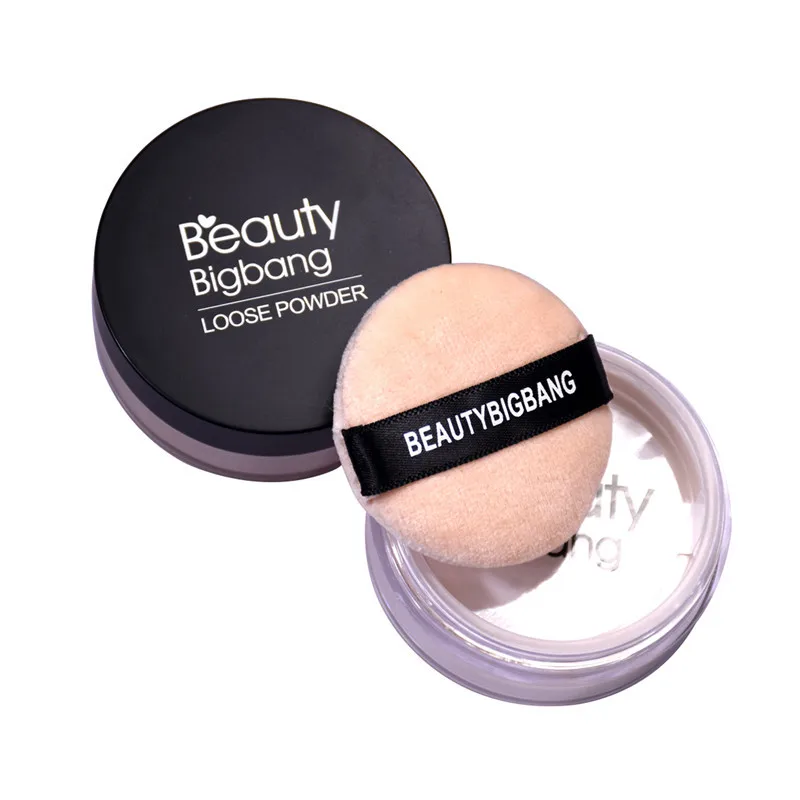 BeautyBigBang, рассыпчатая пудра, 3 цвета, матовая, натуральная, совершенствующая, рассыпчатая пудра, полупрозрачная рассыпчатая пудра, для лица, нижняя часть, макияж, Maquiagem