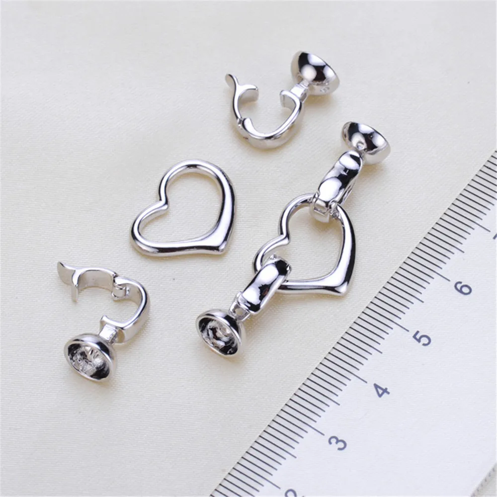 

Jewelry Making Supplies High Quality Copper Zirconia Rhinestone Findings DIY Long Pearls Necklace Pendant Accessories Spacers