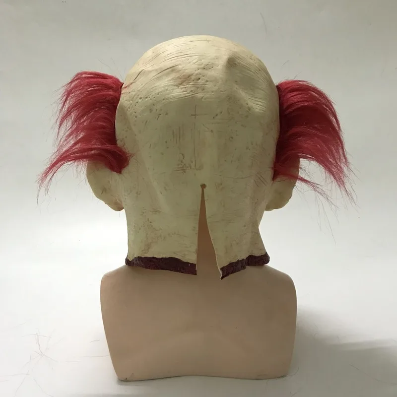 

Led Scary Evil Clown Mask Latex Halloween Costume Mask for Adults