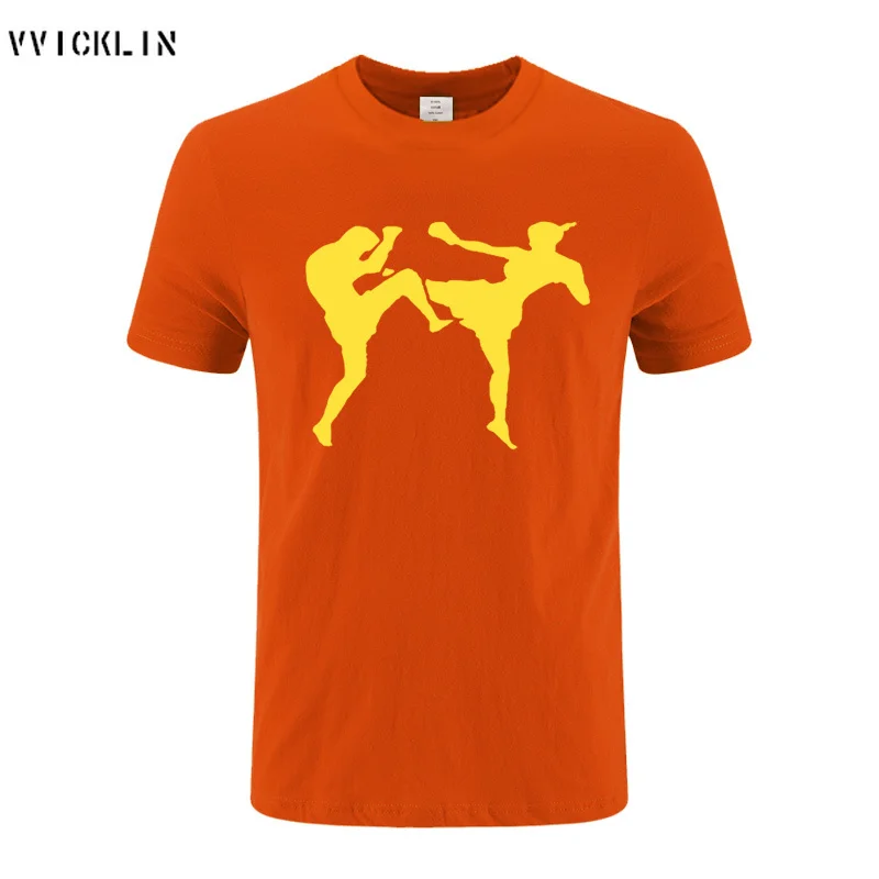 Новая мода кикбоксинга по борьбе с ММА летние футболки коротким рукавом и