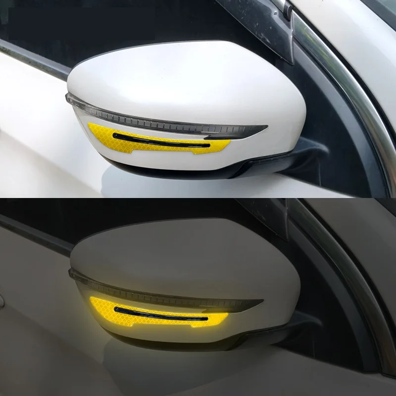 

Car reflective warning stickers, reflective strips, car door anti-collision strips, mirror decorations, door anti-collision stri