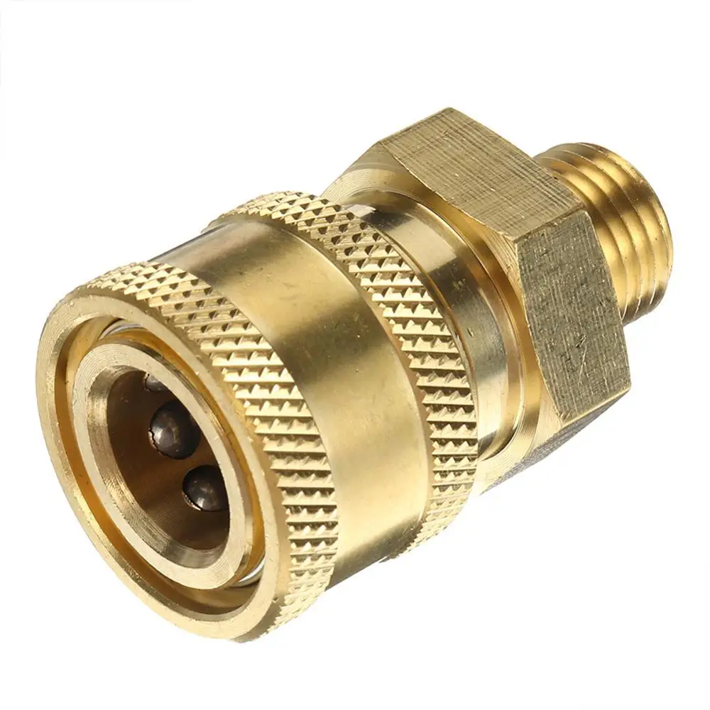 

Car Washer Adapter Foam Nozzle High Pressure 1/4" Quick Connect Fitting For S10 Karcher K Series Car Goods Auto Accessories