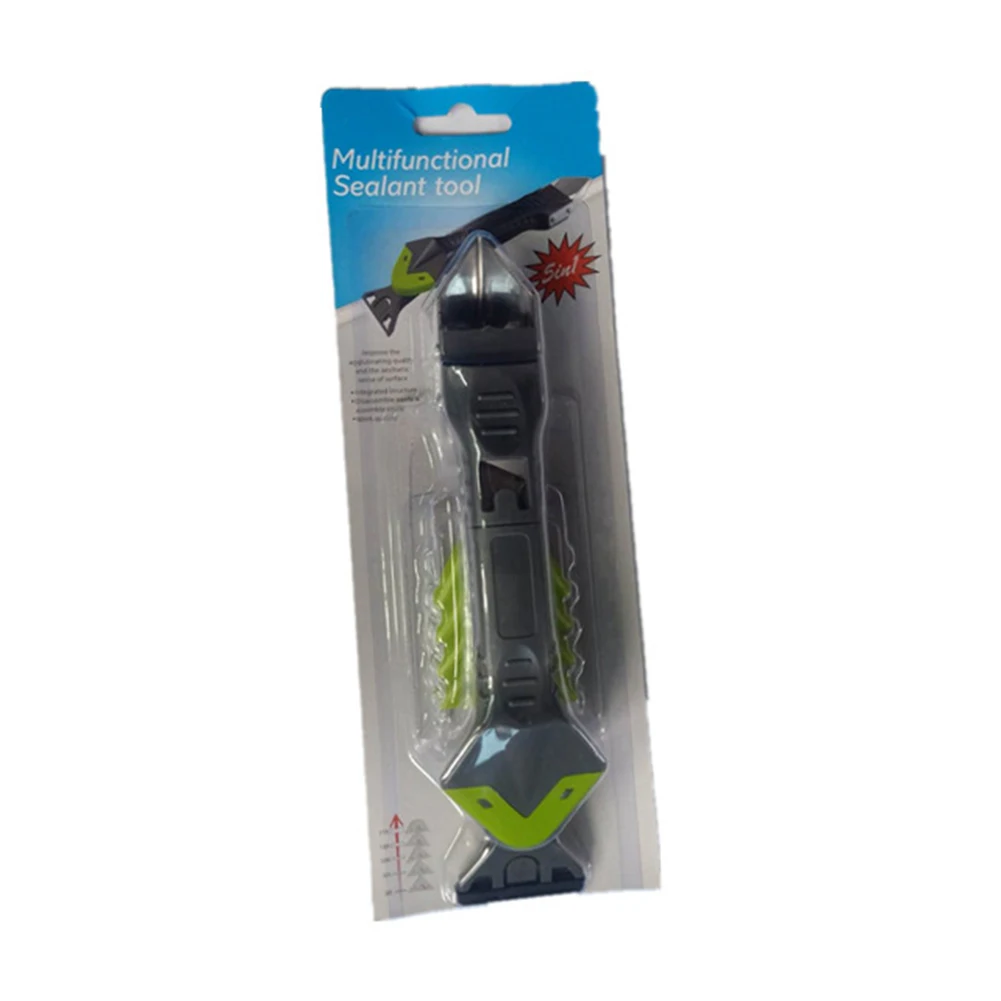 

5 in1 Silicone Remover Sealant Smooth Scraper Caulk Finisher Grout Kit Tools Floor Mould Removal Hand Tools Set Accessories