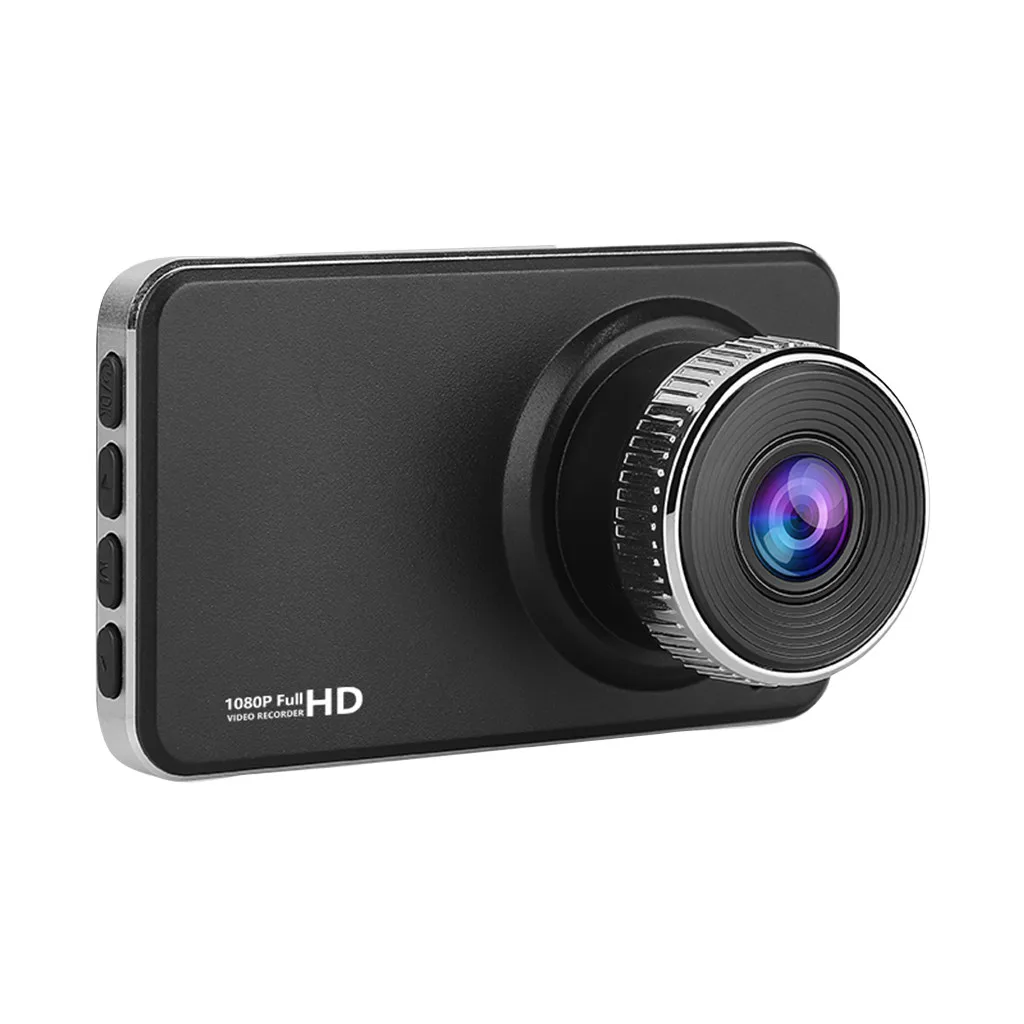 Dash Cam Двойной объектив Видеорегистраторы для автомобилей автомобиля Камера Full HD