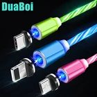 Магнитный USB-кабель Type-C, для Huawei P8P9P20P30 liteP Smart 2019, Redmi Note 8 Pro