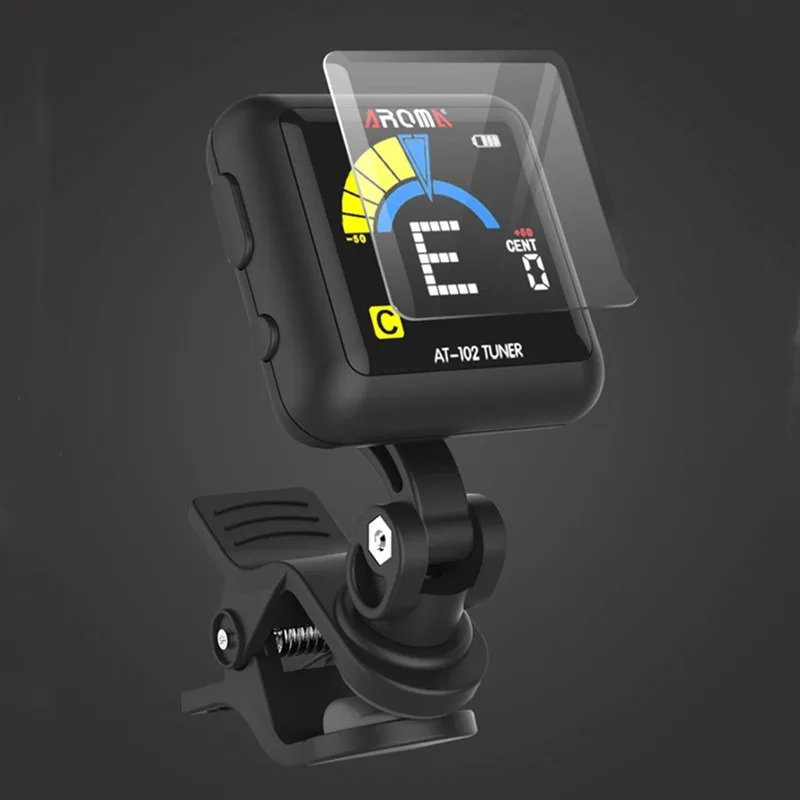 Тюнер для акустической гитары с ЖК-дисплеем скрипки укулеле бас-тюнера