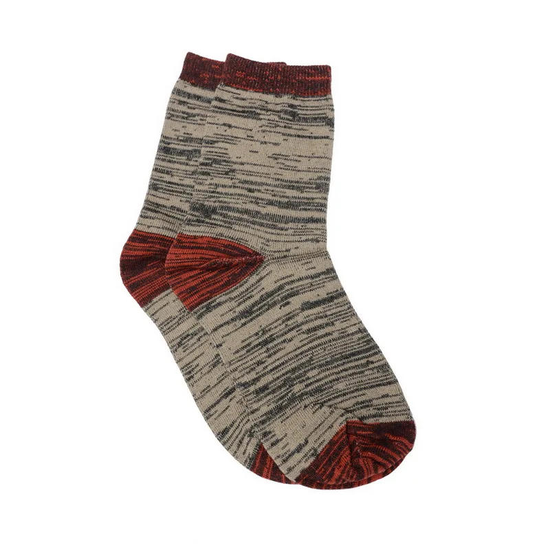 

Men Socks Autumn Winter Crew Causal Stripe Retro Designer Comfortable Sock