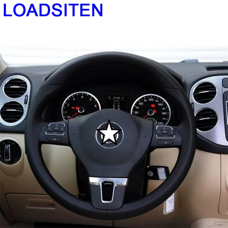 Автомобильный хромированный декоративный руль аксессуары для интерьера защита