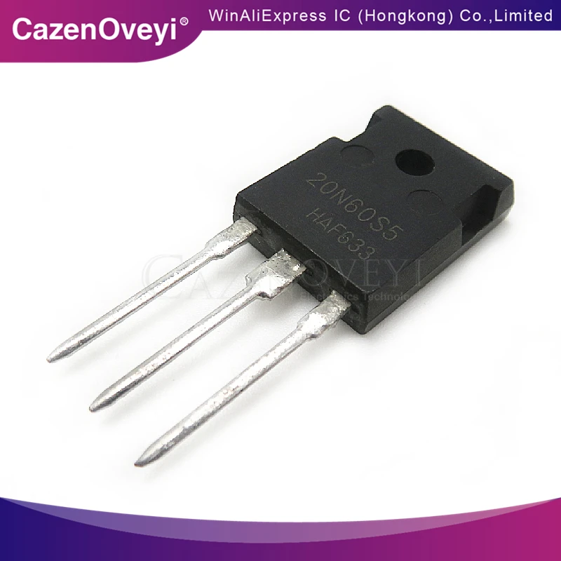 5 шт./лот SPW20N60S5 20N60S5 SPW20N60 N channel полевых транзисторов 247 600V 20A новый оригинальный в