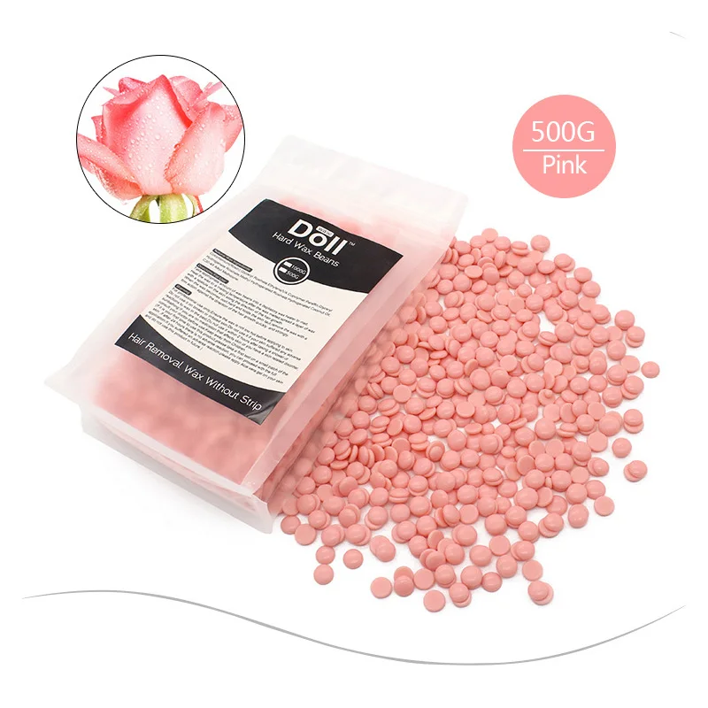 500 г/1000 г восковые бобы для депиляции перламутровая пленка жесткий воск бобовые