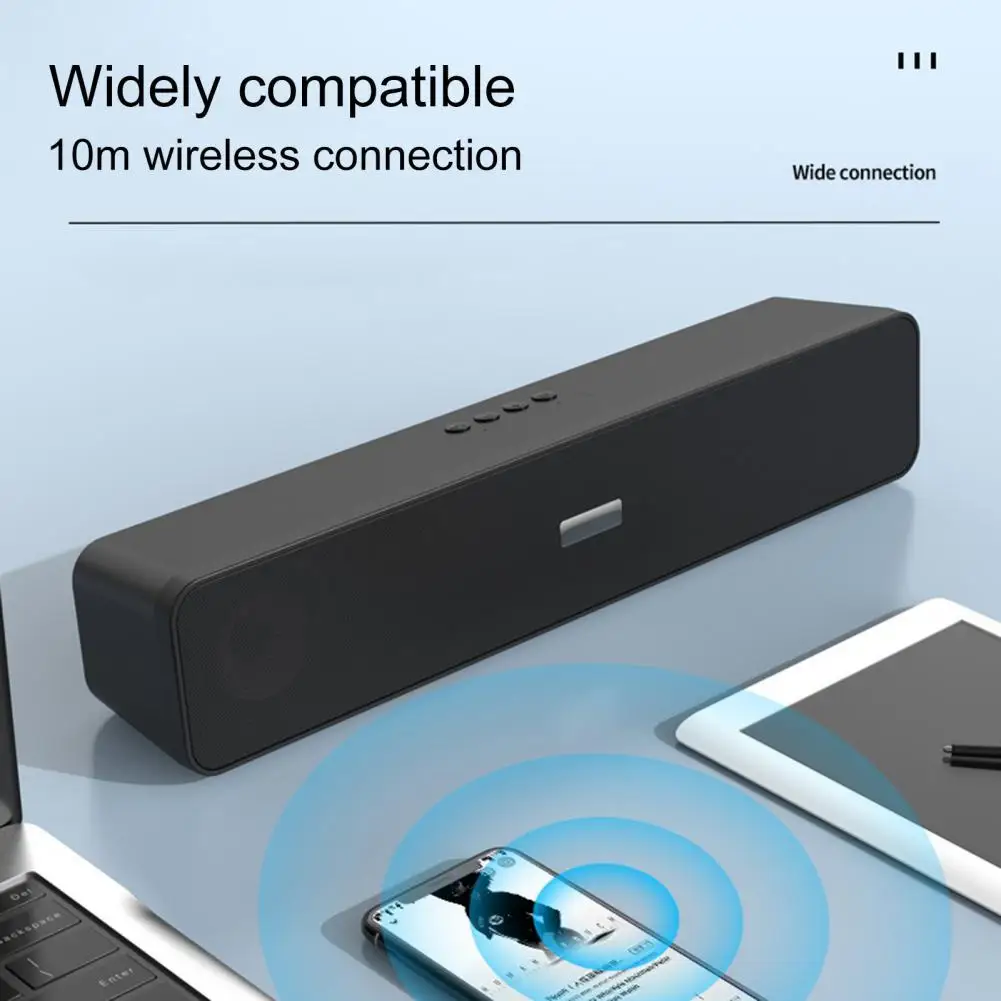 Стереозвуковая панель Bluetooth 5 0 проводные компьютерные колонки s стерео сабвуфер