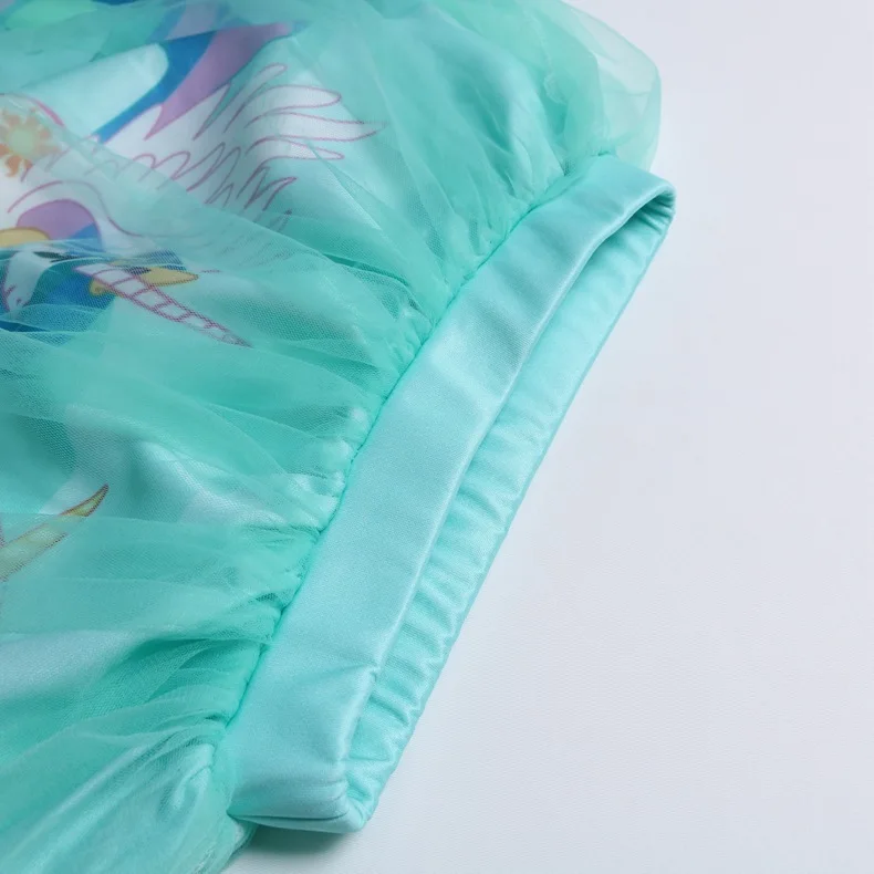 Юбка для маленьких девочек Повседневная сетчатая юбка пачка принцессы с