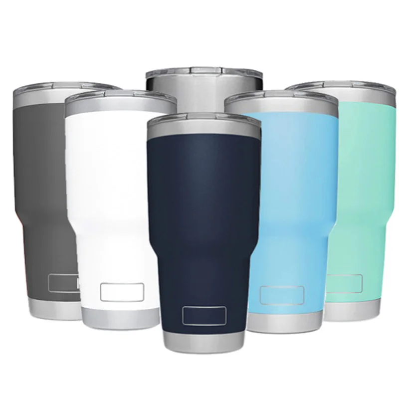 

2021 New Car Cup Rvs Tuimelaar Vacuum Insulated Travels Coffee Mok Cup Column Double Wall Insulation Bottle Covered Keep Warm 6h