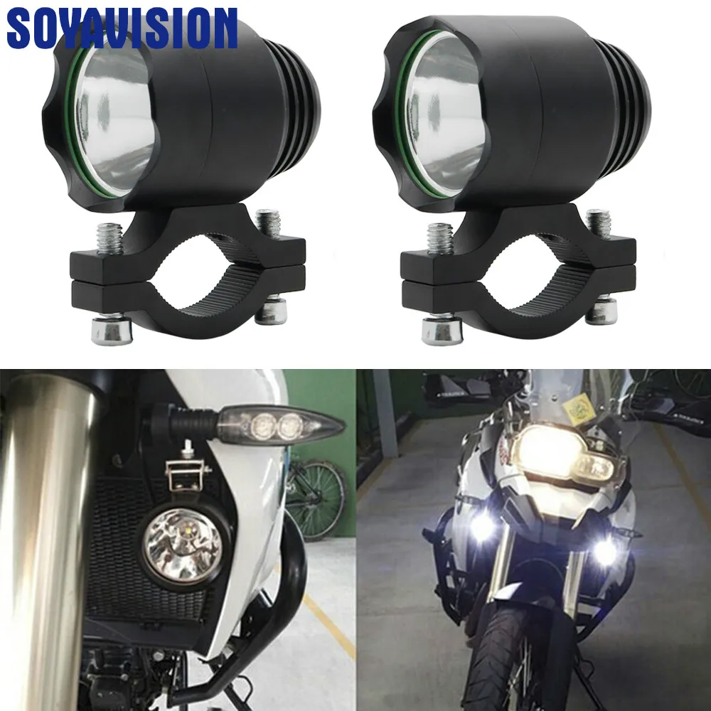 2 шт. Универсальные Передние светодиодсветодиодный фары для электровелосипеда