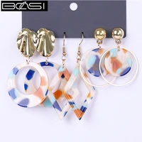 bosi set earrings fashion jewelry drop earrings set women minimalist long earrings boho simple earring girls wholesale acrylic