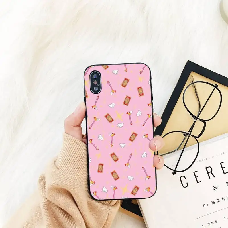 

YNDFCNB Card Captor Sakura Phone Case For iPhone 11 8 7 6 6S Plus X XS MAX 5 5S se 2020 11 12pro max iphone xr case