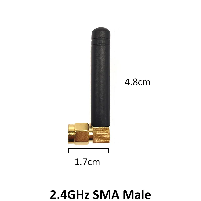 2 шт. антенна 4 ГГц wifi 5dBi SMA Штекерный разъем для маршрутизатора Wi fi + 21 см
