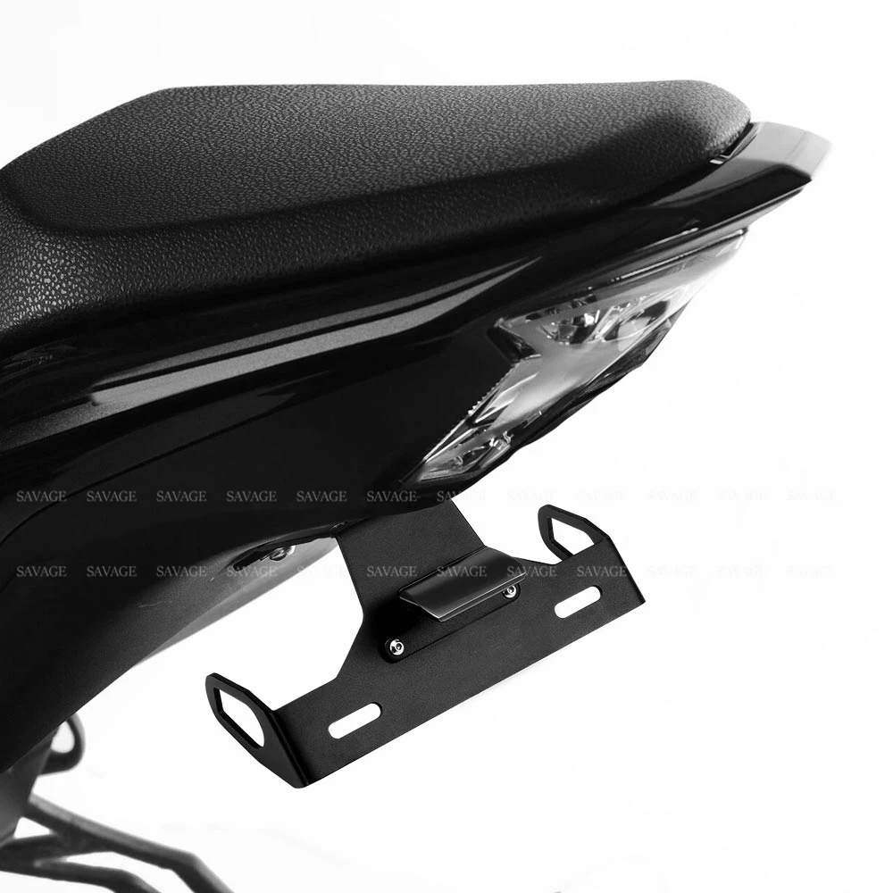 

License Plate Holder For KAWASAKI Z900 Z 900 2017-2020 2018 2019 Motorcycle Accessories Rear Tail Tidy Fender Eliminator Kit LED