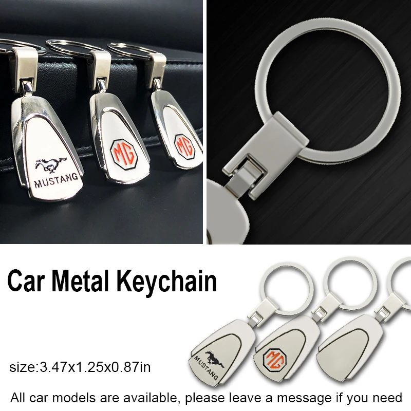 

1PC Car Keychain Key Chain Keyrings For Land Rover Range Rover Evoque Defender Discovery Freelander