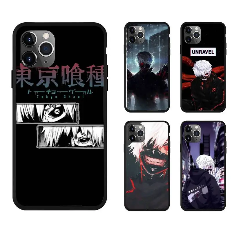 

Japanese anime Tokyo Ghoul Japan Suave Phone Case For Iphone 5 5S SE 6 6s 7 8 plus X Xr XS 11 12 Mini Pro Max Cover Fundas Coque